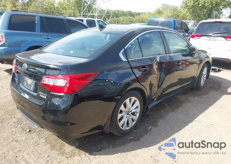 2017 Subaru Legacy 2.5I Premium из США, поврежденный, VIN 4S3BNAC60H3047376